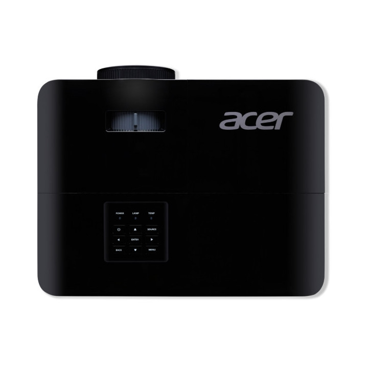 Проектор Acer X139, DLP, WXGA (1280x800), 5000 ANSI Lum, 20 000:1, 1.3x, 3D ready, VGA in/out, 2xHDMI, RCA, Audio in/out, USB type A (5V/1A), RS232, Lamp life up to 15000h, Auto Keystone, Speaker 1x3W, Black - MR.JX611.00Z