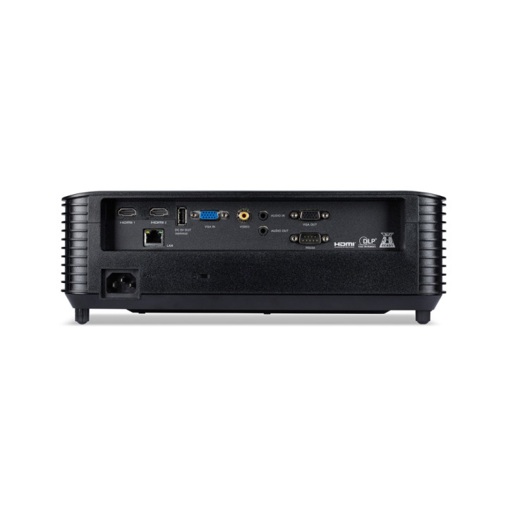 Проектор Acer X1228Hn, DLP, XGA (1024x768), 4800 ANSI Lm, 20 000:1, 3D, Auto keystone, HDMI, VGA in/out, RCA, RS232, Audio in/out, DC Out (5V/1A), RG-45, 3W Speaker, Black - MR.JX111.001