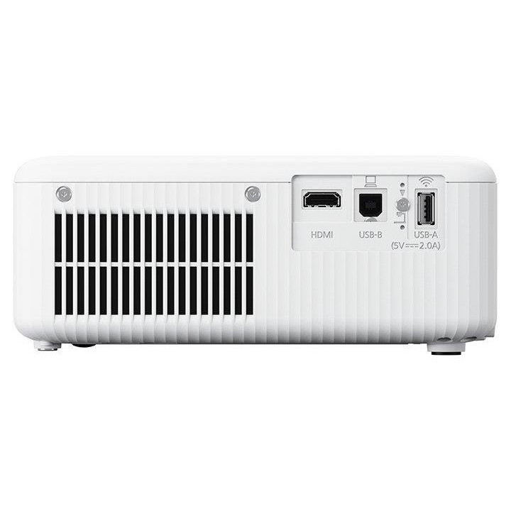Проектор Epson CO-FH01, Full HD 1080p (1920 x 1080, 16:9), 3000 ANSI lumens, 16 000:1, WLAN (optional), USB 2.0, HDMI, Lamp warr: 6000h, White - V11HA84040