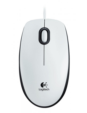 Мишка Logitech Mouse M100 White - 910-006764