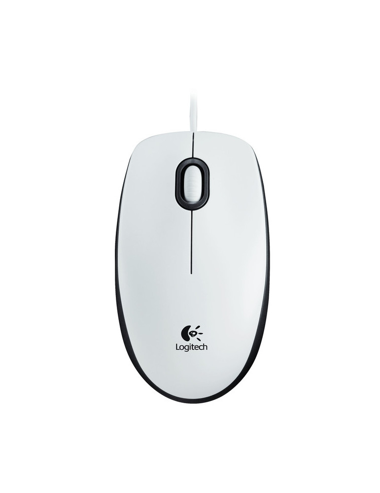 Мишка Logitech Mouse M100 White - 910-006764
