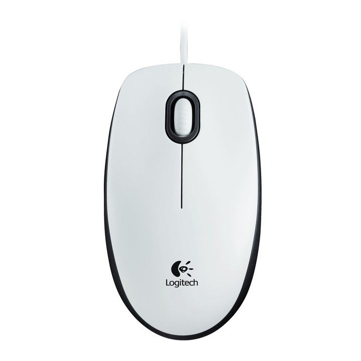 Мишка Logitech Mouse M100 White - 910-006764