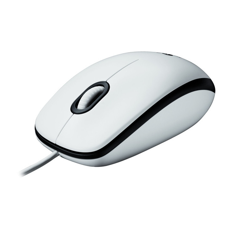 Мишка Logitech Mouse M100 White - 910-006764