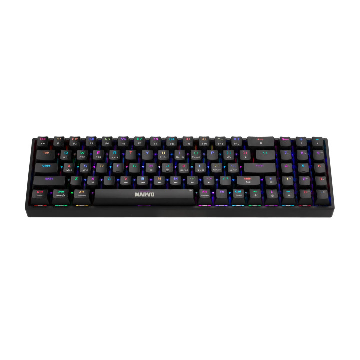 Bluetooth механична геймърска клавиатура Marvo Shogo 78W, KG956W, Bluetooth 5.0, 2.4G - MARVO-KG956W