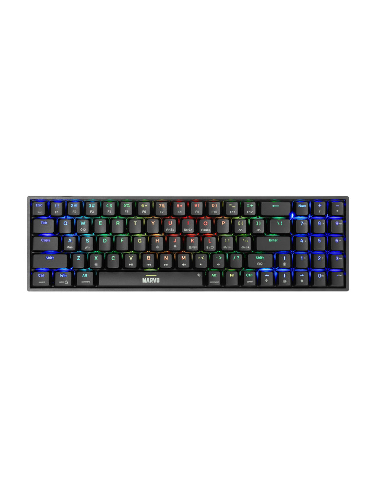 Геймърска клавиатура Marvo Shogo 78, RGB, 78 keys - MARVO-KG956