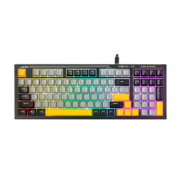 Геймърска клавиатура Marvo Soldat S50B, Rainbow, 98 keys - MARVO-K638B