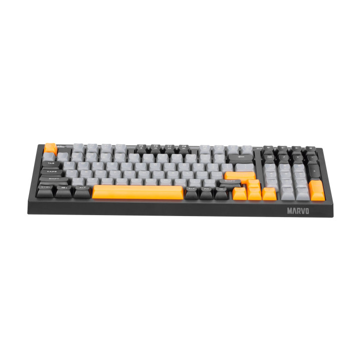 Геймърска клавиатура Marvo Soldat S50B, Rainbow, 98 keys - MARVO-K638B