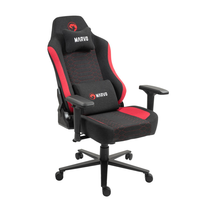 Геймърски стол Marvo CH-178 Black/Red - MARVO-CH-178-RD