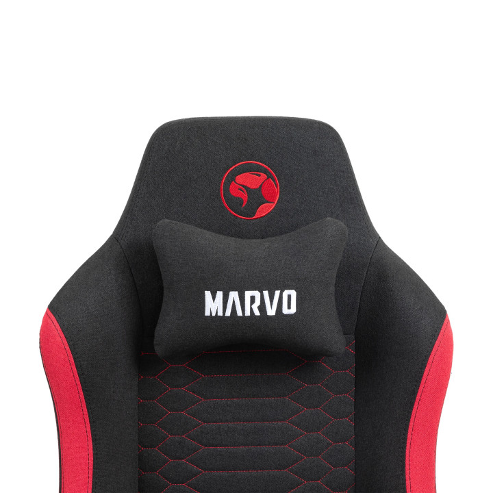 Геймърски стол Marvo CH-178 Black/Red - MARVO-CH-178-RD