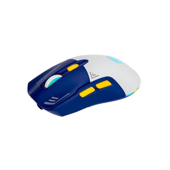 Bluetooth геймърска мишка Marvo Duke 20 White G803W WB, 4800dpi, 2.4G, Bluetooth - MARVO-M803W-WB