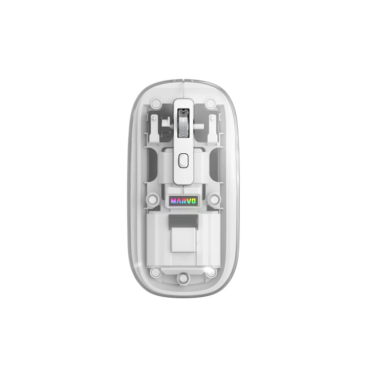 Bluetooth мишка Marvo M810W White, 1600dpi, 2.4G, Bluetooth - MARVO-M810W-WH