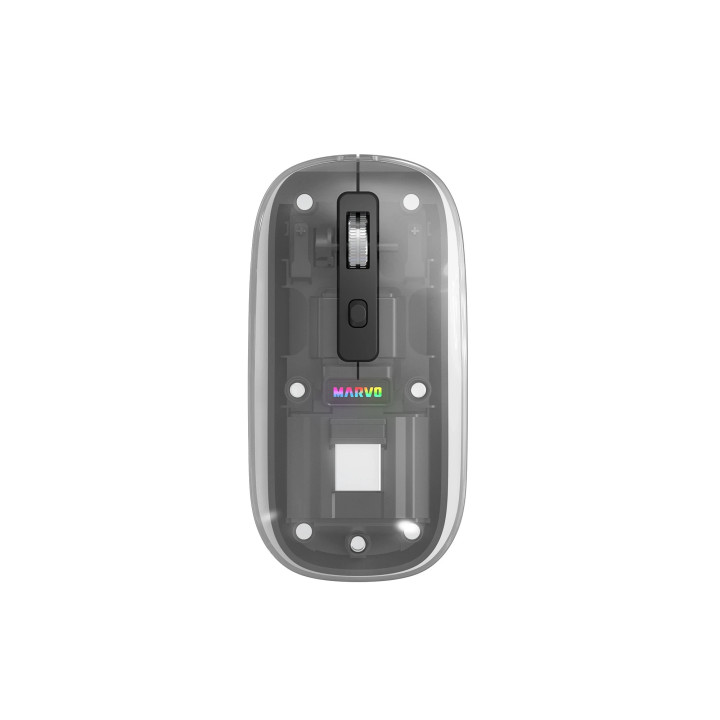 Bluetooth мишка Marvo M810W Black, 1600dpi, 2.4G, Bluetooth - MARVO-M810W-BK