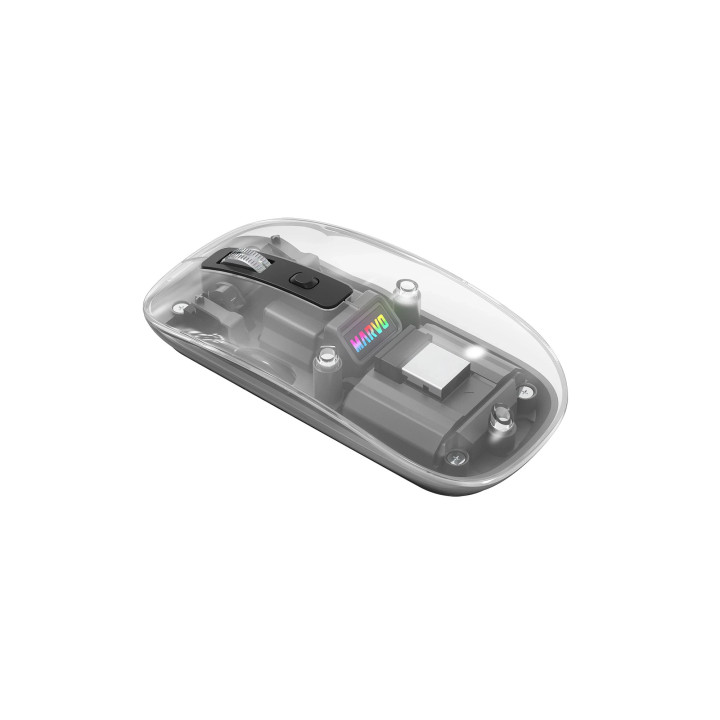 Bluetooth мишка Marvo M810W Black, 1600dpi, 2.4G, Bluetooth - MARVO-M810W-BK