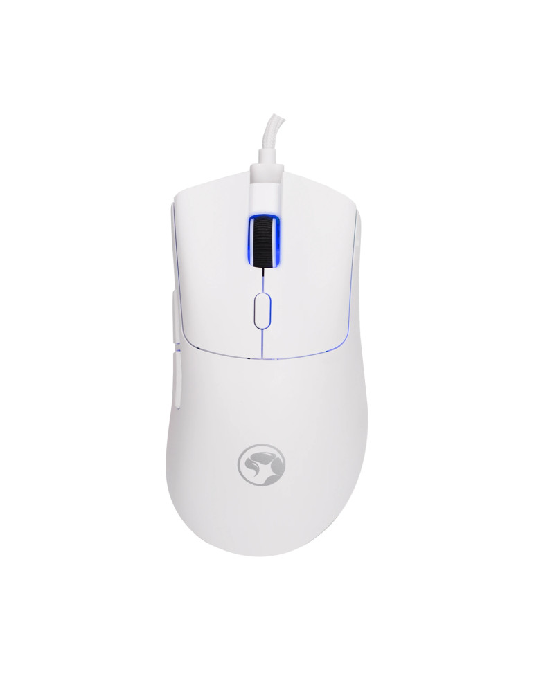 Геймърска мишка Marvo Niro 40 G950 White, 12000dpi, 1000Hz, 6 programmable buttons - MARVO-G950-WH