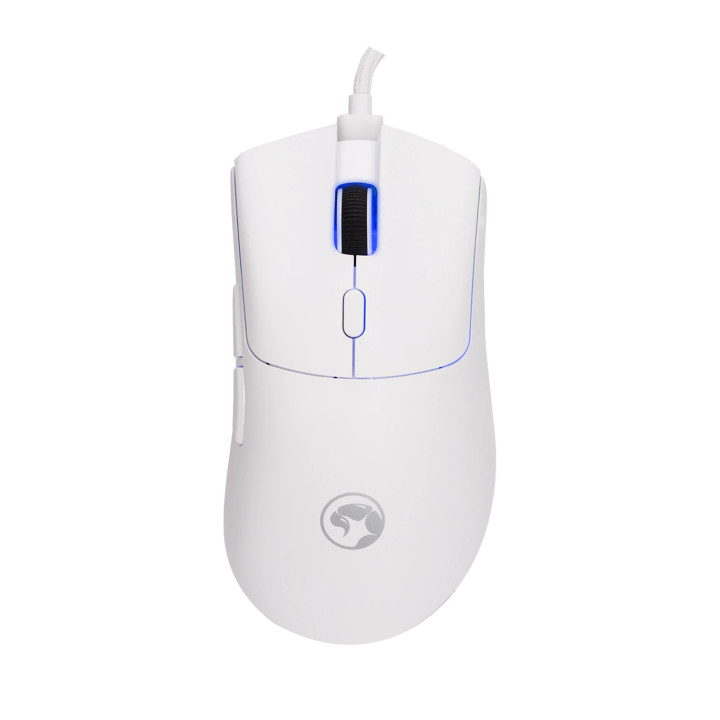 Геймърска мишка Marvo Niro 40 G950 White, 12000dpi, 1000Hz, 6 programmable buttons - MARVO-G950-WH