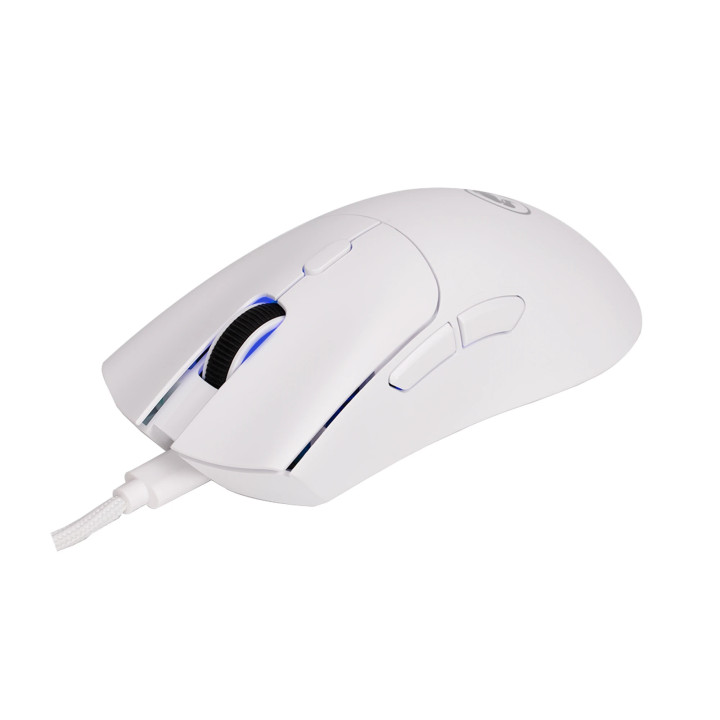 Геймърска мишка Marvo Niro 40 G950 White, 12000dpi, 1000Hz, 6 programmable buttons - MARVO-G950-WH