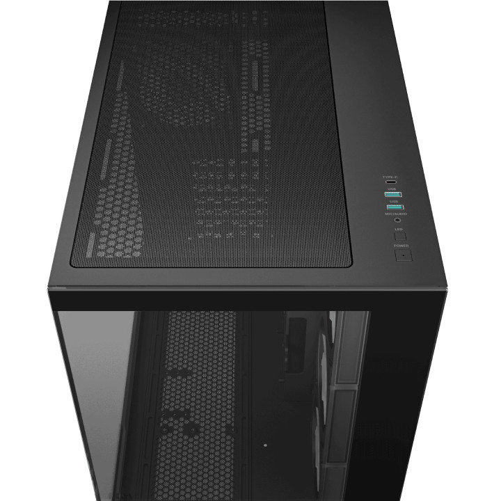 Кутия за компютър DeepCool CG530 4F, ATX, включени 4бр вентилатори ARGB - R-CG530-BKADA4-G-1