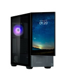 Кутия за компютър Zalman Z10 DS, ATX, 15.6 inch Full HD Display - ZM-Z10-DS-BK