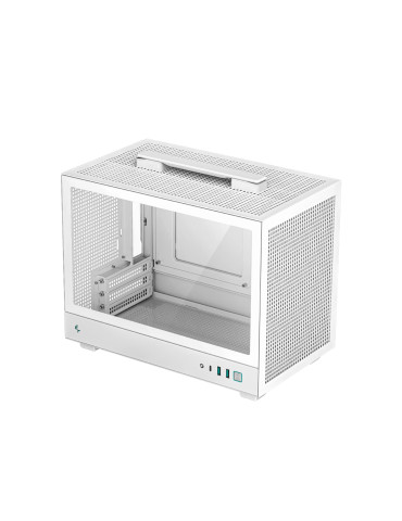 Кутия за компютър DeepCool CH160 WHITE, mini-ITX - R-CH160-WHNGI0-G-1