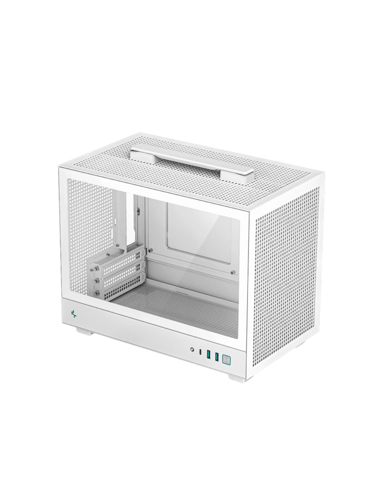 Кутия за компютър DeepCool CH160 WHITE, mini-ITX - R-CH160-WHNGI0-G-1