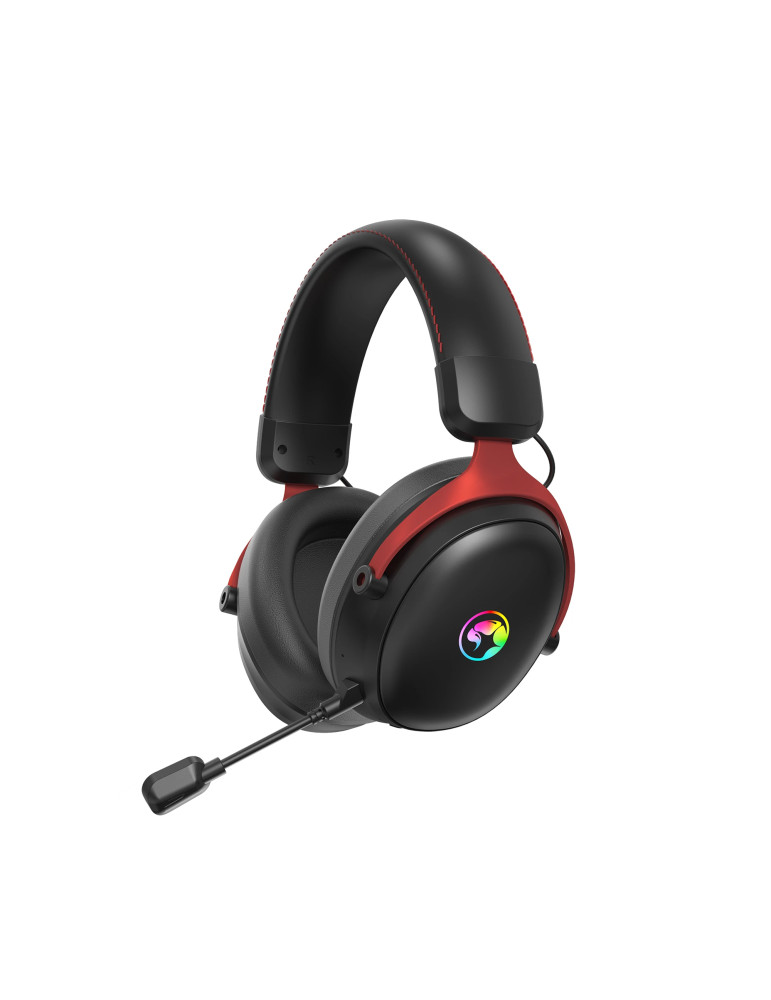 Bluetooth геймърски слушалки Marvo Tactic X Pro, Bluetooth, 2.4G, 7.1, RGB - MARVO-HG9076W