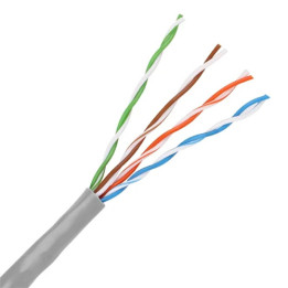 Кабел VCom меден UTP Copper cable 4Pair Cat5e 24AWG 305m - NC514-305 Cu - NC514-305-Copper