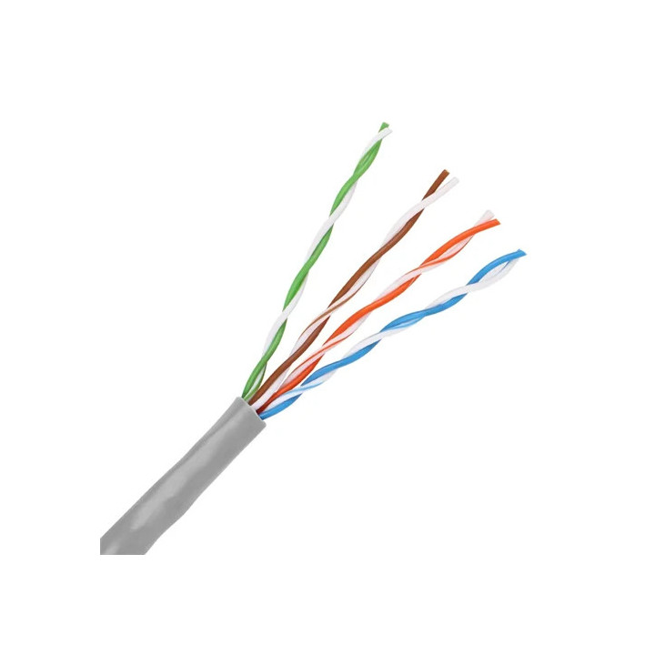 Кабел VCom меден UTP Copper cable 4Pair Cat5e 24AWG 305m - NC514-305 Cu - NC514-305-Copper