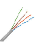 Кабел VCom меден UTP Copper cable 4Pair Cat5e 24AWG 305m - NC514-305 Cu - NC514-305-Copper