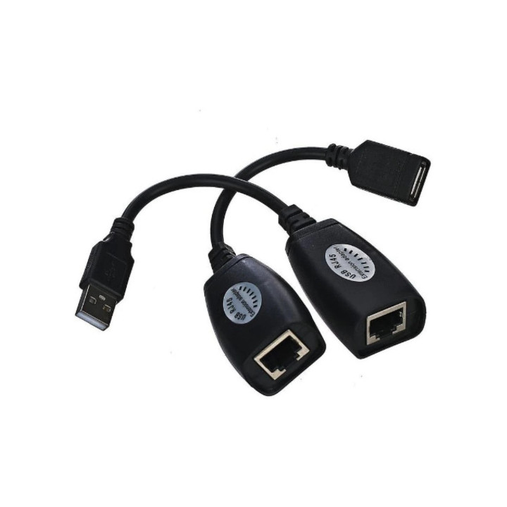 Удължител USB Vcom Extension over LAN - USB AM / AF - CU824