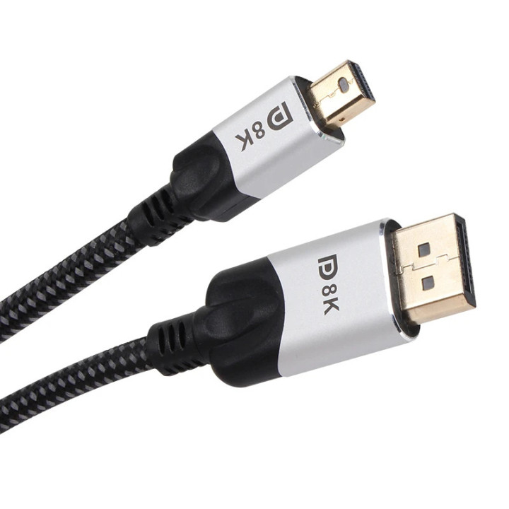 Кабел VCom Mini Display Port M/ Display Port M 8K - CG685-1.8m