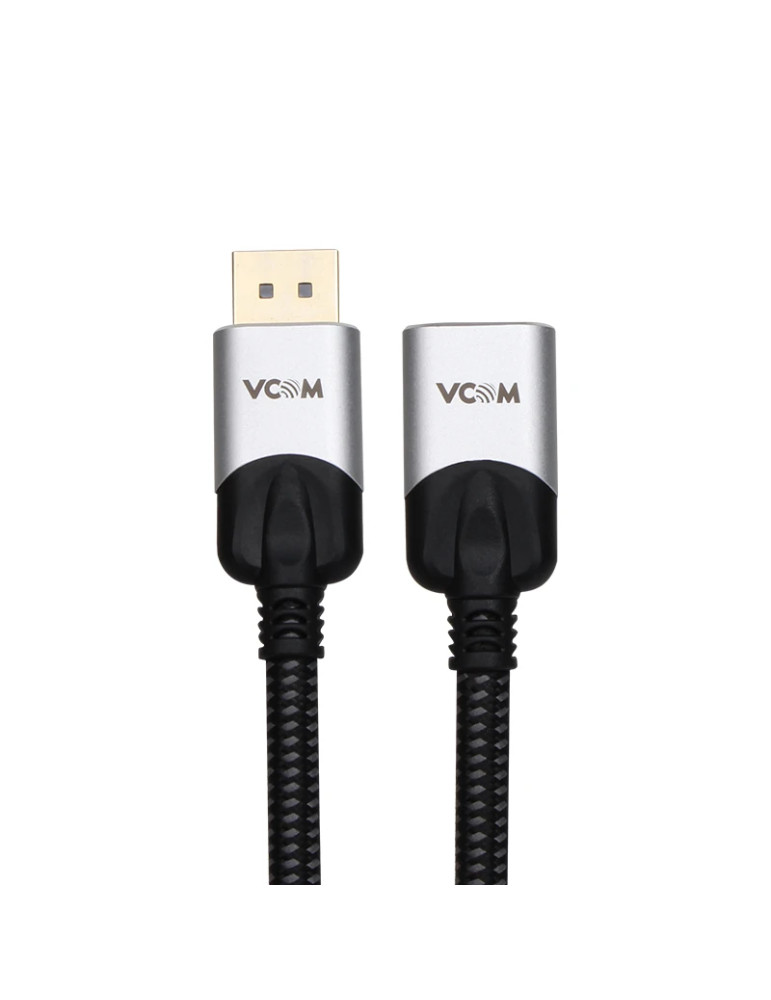 Удължителен кабел Vcom Display Port Extension v1.4 DP M / F - 8K - CG635F-1.0m