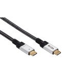 Кабел VCom USB4.0 USB-C/USB-C 40Gbps, 240W - CU560-1.2m