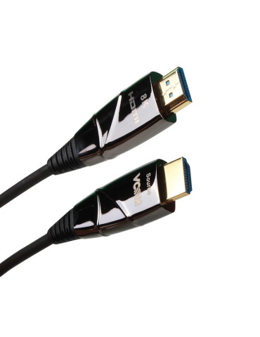Активен оптичен кабел Vcom Active Optical Cable HDMI V2.1 M/M 20m - D3743-20.0m