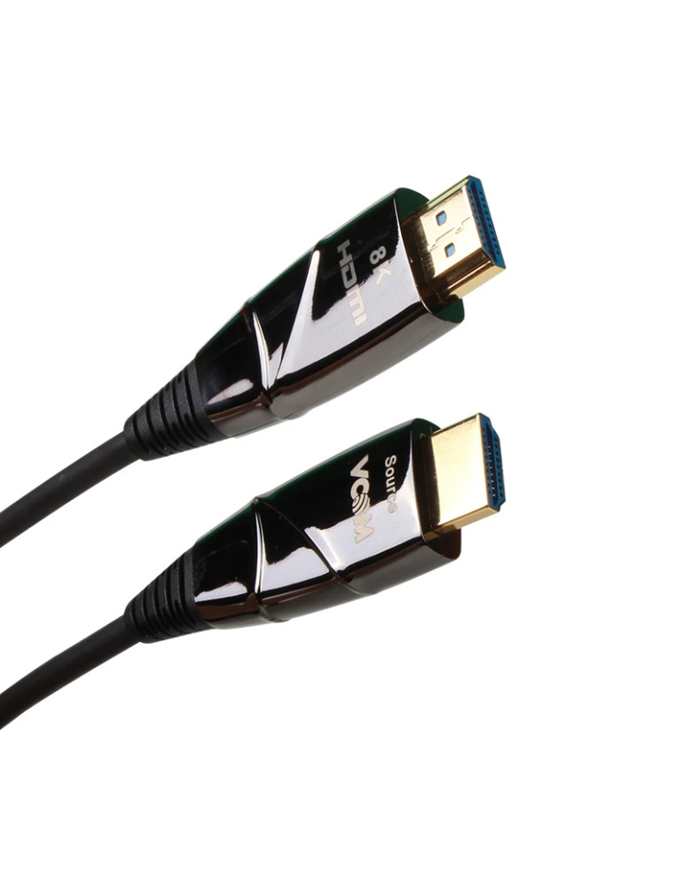 Активен оптичен кабел Vcom Active Optical Cable HDMI V2.1 M/M 20m - D3743-20.0m
