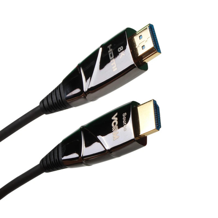 Активен оптичен кабел Vcom Active Optical Cable HDMI V2.1 M/M 20m - D3743-20.0m