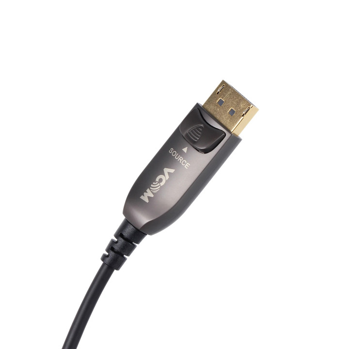Активен оптичен кабел Vcom Active Optical Cable DisplayPort V1.4 M/M 15m - D3751-15.0m