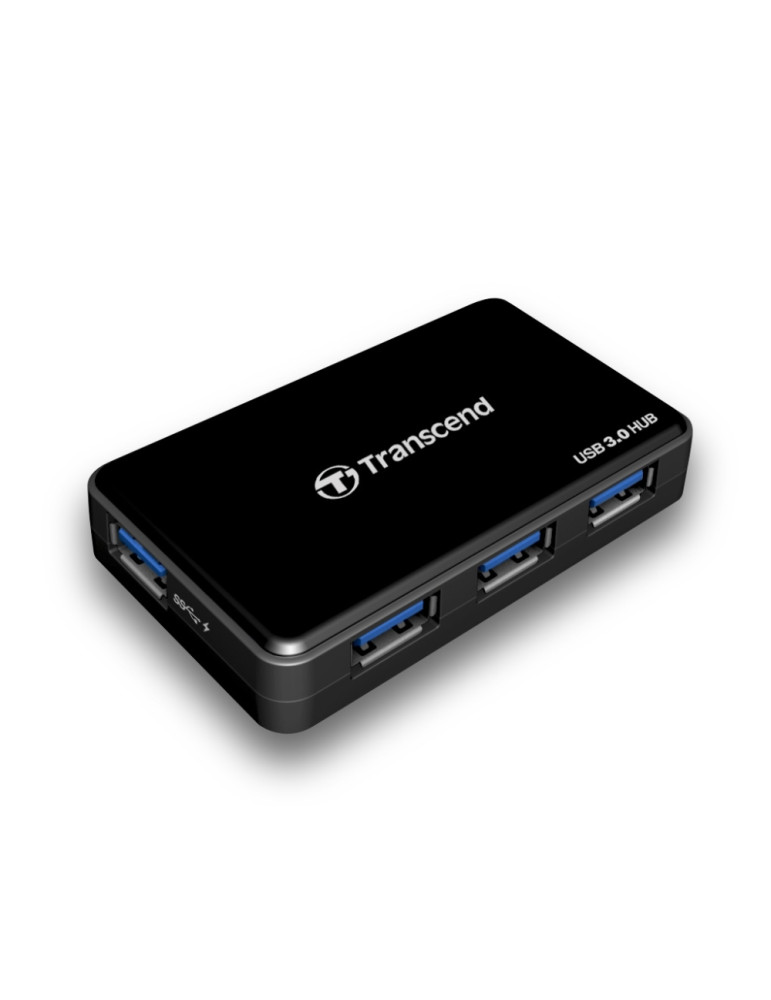 Хъб Transcend 4-Port HUB, USB 3.0 - TS-HUB3K