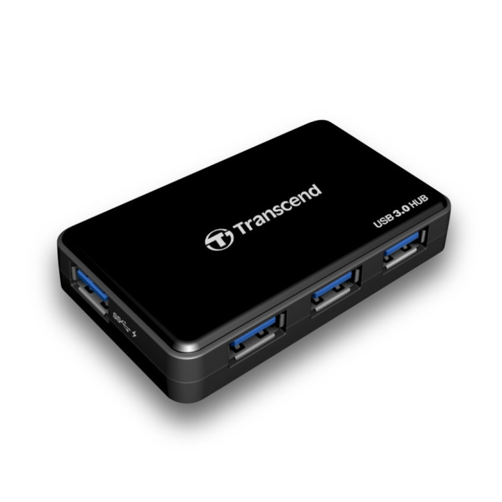 Хъб Transcend 4-Port HUB, USB 3.0 - TS-HUB3K