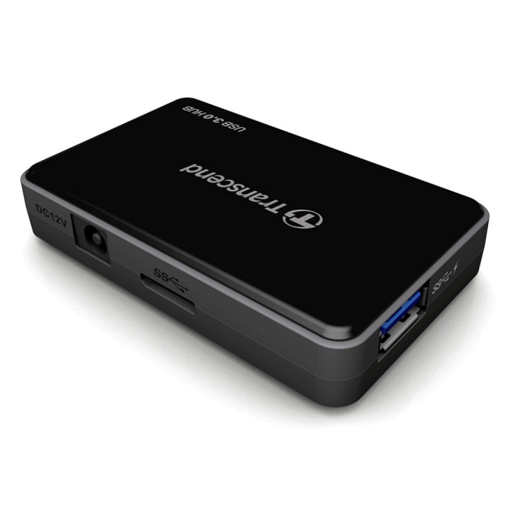 Хъб Transcend 4-Port HUB, USB 3.0 - TS-HUB3K