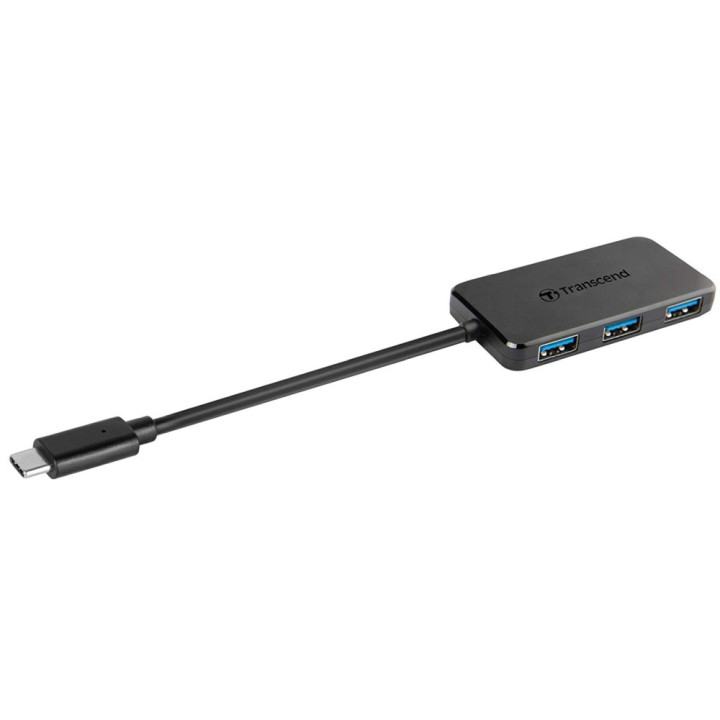 Хъб Transcend 4-Port HUB, USB 3.1 Gen 1, Type C - TS-HUB2C