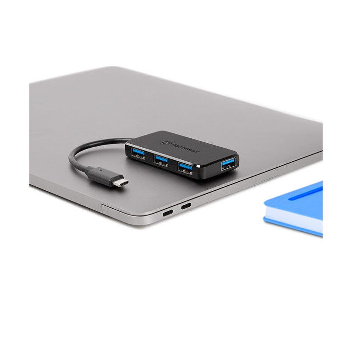 Хъб Transcend 4-Port HUB, USB 3.1 Gen 1, Type C - TS-HUB2C