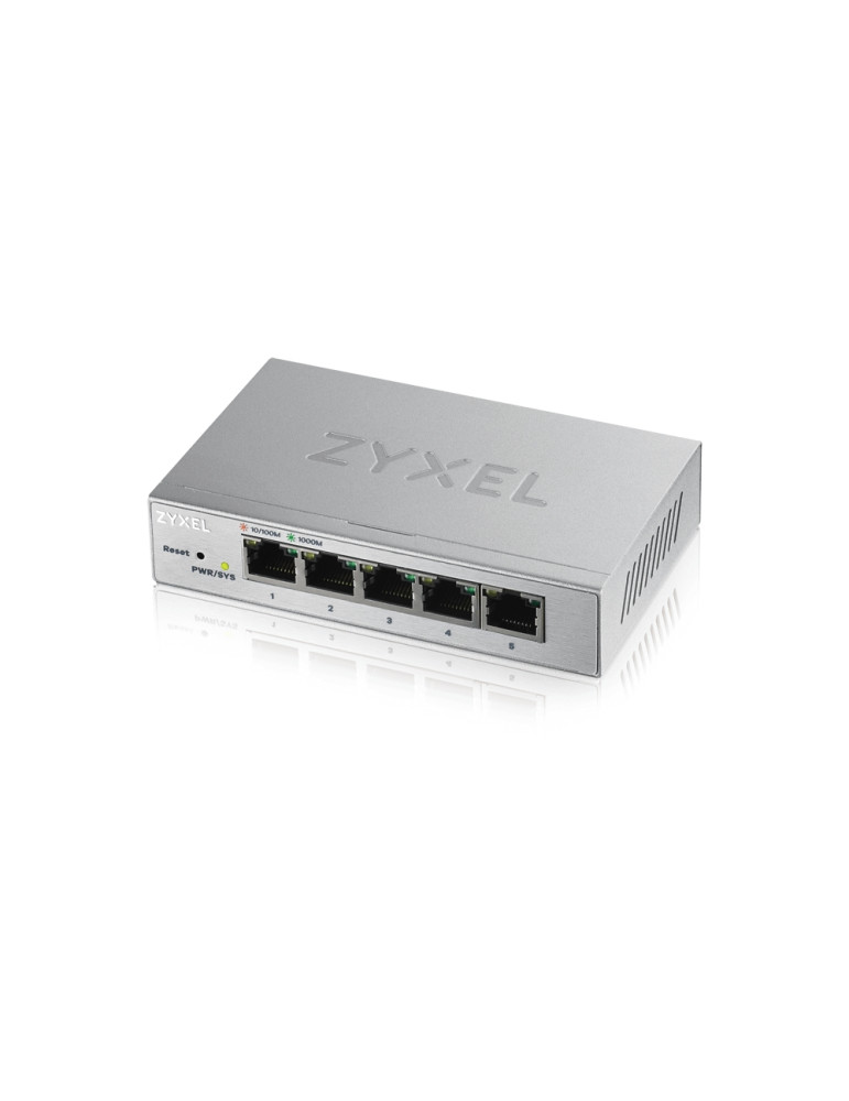 Комутатор ZyXEL GS1200-5, 5 Port Gigabit web managed Switch - GS1200-5-EU0101F