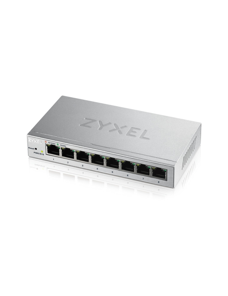 Комутатор ZyXEL GS1200-8, 8 Port Gigabit web managed Switch - GS1200-8-EU0101F