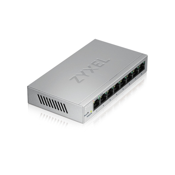 Комутатор ZyXEL GS1200-8, 8 Port Gigabit web managed Switch - GS1200-8-EU0101F