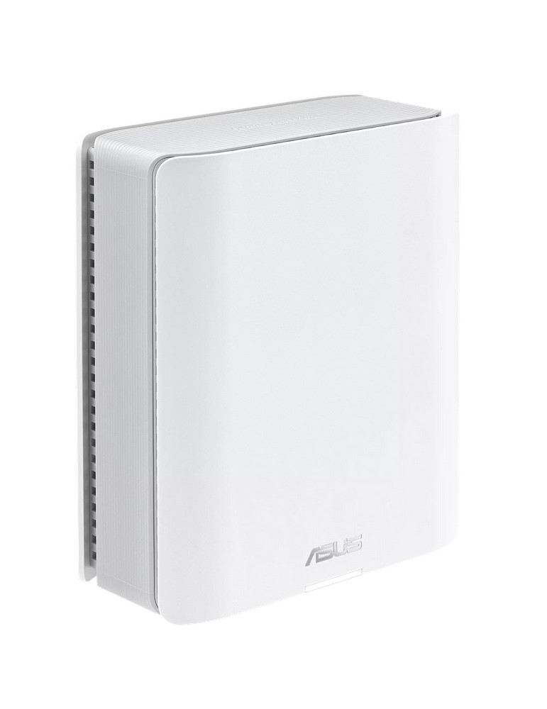 Меш система Asus Mesh WiFi system, ZenWiFi BT8 1PK, BE14000, Tri-Band, coverage up to 280m2, Tri-Core 1.8GHz CPU, 128MB/1GB Flash/RAM, 2.5G dual-port, AiMesh, White - 90IG0930-MO3B00