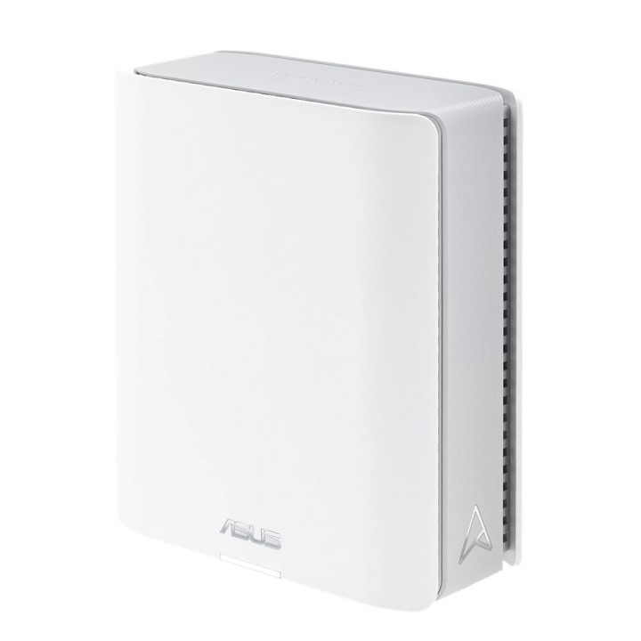 Меш система Asus Mesh WiFi system, ZenWiFi BT8 1PK, BE14000, Tri-Band, coverage up to 280m2, Tri-Core 1.8GHz CPU, 128MB/1GB Flash/RAM, 2.5G dual-port, AiMesh, White - 90IG0930-MO3B00