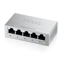 Комутатор ZyXEL GS-105B v5, 5-Port MINI Desktop Gigabit Ethernet Switch - GS-105BV5-EU0101F