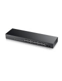 Комутатор ZyXEL GS1900-24 v2, 24-port GbE L2 Smart Switch, rackmount, fanless - GS1900-24-EU0102F