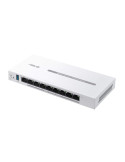 Рутер Asus Business Gigabit PoE  VPN Wired Router, ExpertWiFi EBG19P, 8 PoE  ports, 123W, 1 gigabit WAN 2 gigabit WAN/LAN, USB 3.2, PoE, White - 90IG08C0-MO3B00