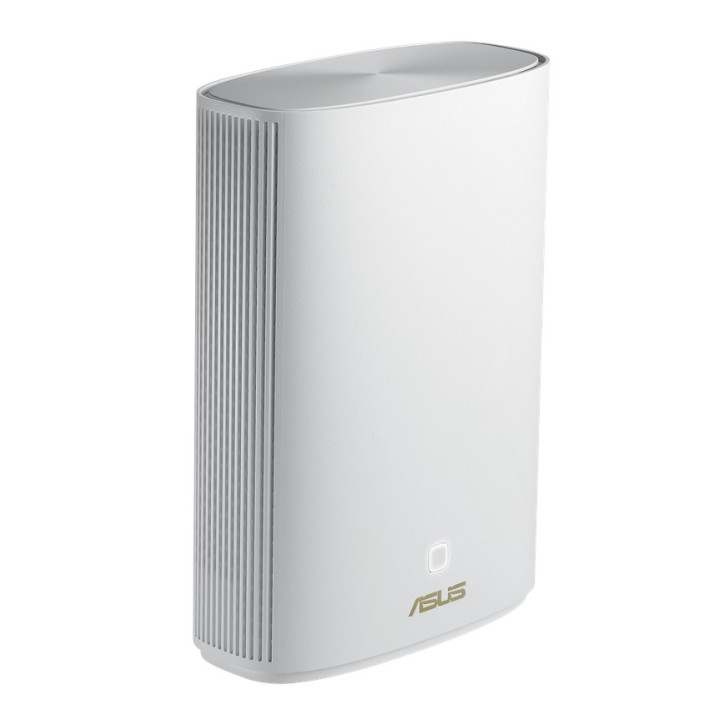 Меш система Asus Mesh WiFi, ZenWiFi AX Hybrid XP4 1PK, AX1800   AV1300, Dual-Band, coverage up to 260m2, Quad-Core 1.2GHz CPU, 256MB/512MB Flash/RAM, Gigabit, AiProtection Pro, AiMesh, White - 90IG05T0-BM9100